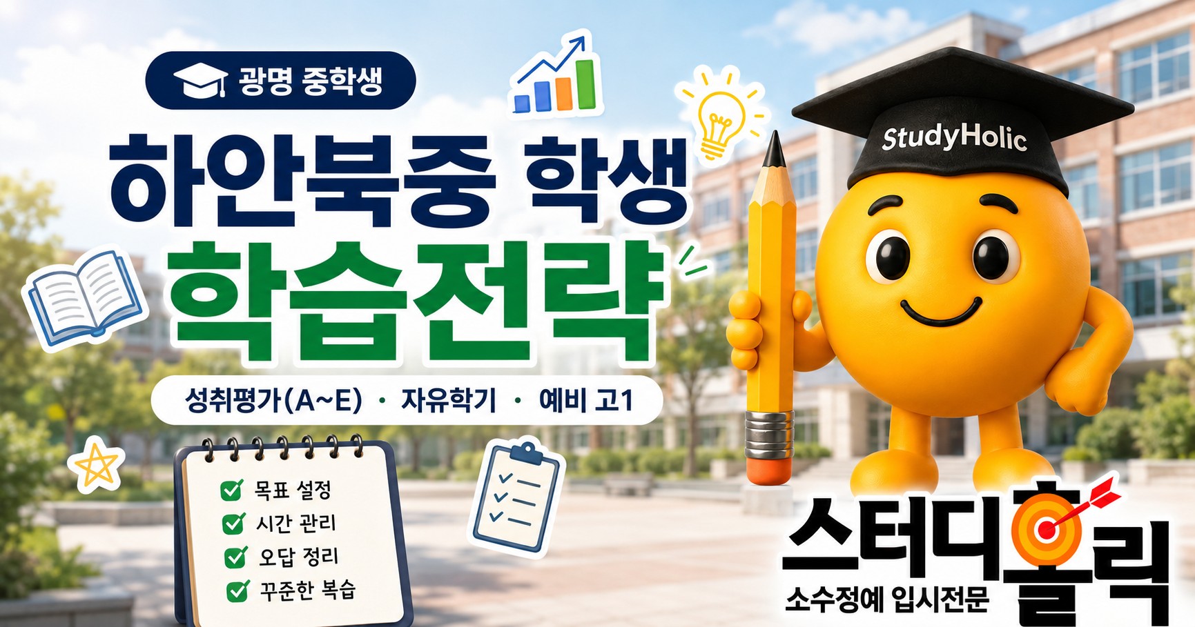 하안북중 학습전략 — 대규모 학교에서 내신과 고등 진학 준비하기 - 광명 영어수학 학원 추천